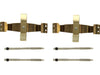 Disc Brake Hardware Kit Centric Parts 117.33047