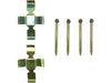 Disc Brake Hardware Kit Centric Parts 117.34002