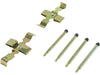 Disc Brake Hardware Kit Centric Parts 117.34012