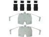 Disc Brake Hardware Kit Centric Parts 117.34037
