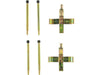 Disc Brake Hardware Kit Centric Parts 117.37003