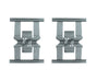 Disc Brake Hardware Kit Centric Parts 117.37009