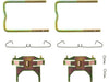 Disc Brake Hardware Kit Centric Parts 117.38003