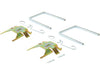 Disc Brake Hardware Kit Centric Parts 117.38004