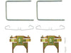 Disc Brake Hardware Kit Centric Parts 117.38004