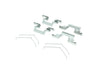Disc Brake Hardware Kit Centric Parts 117.42023