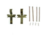 Disc Brake Hardware Kit Centric Parts 117.42037