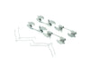Disc Brake Hardware Kit Centric Parts 117.42043
