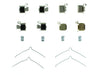 Disc Brake Hardware Kit Centric Parts 117.44032