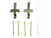 Disc Brake Hardware Kit Centric Parts 117.44034