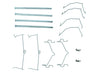 Disc Brake Hardware Kit Centric Parts 117.44085