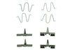 Disc Brake Hardware Kit Centric Parts 117.45017