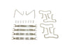 Disc Brake Hardware Kit Centric Parts 117.45027
