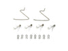 Disc Brake Hardware Kit Centric Parts 117.45029