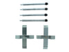 Disc Brake Hardware Kit Centric Parts 117.46022