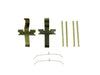 Disc Brake Hardware Kit Centric Parts 117.47021
