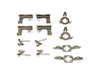 Disc Brake Hardware Kit Centric Parts 117.48004