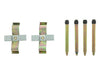 Disc Brake Hardware Kit Centric Parts 117.50001