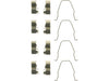 Disc Brake Hardware Kit Centric Parts 117.50003