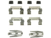 Disc Brake Hardware Kit Centric Parts 117.62037