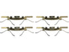 Disc Brake Hardware Kit Centric Parts 117.62059