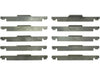 Disc Brake Hardware Kit Centric Parts 117.79007