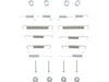 Drum Brake Hardware Kit Centric Parts 118.33019