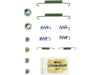 Parking Brake Hardware Kit Centric Parts 118.39002