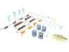 Parking Brake Hardware Kit Centric Parts 118.43008