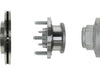 Disc Brake Rotor and Hub Assembly Centric Parts 121.65129
