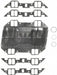 Engine Intake Manifold Gasket Set Felpro 1215
