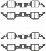 Engine Intake Manifold Gasket Set Felpro 1216