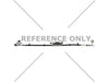 Brake Hydraulic Hose Centric Parts 150.58036