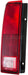 Tail Light Assembly Dorman 1611286