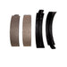 Drum Brake Shoe Set Dynamic Friction 1901-0176-00