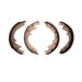 Drum Brake Shoe Set Dynamic Friction 1901-0244-00