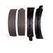 Drum Brake Shoe Set Dynamic Friction 1901-0263-00