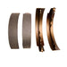 Drum Brake Shoe Set Dynamic Friction 1901-0282-00