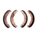 Drum Brake Shoe Set Dynamic Friction 1901-0315-00