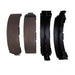 Drum Brake Shoe Set Dynamic Friction 1901-0332-00