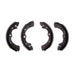 Drum Brake Shoe Set Dynamic Friction 1901-0428-00