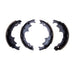 Drum Brake Shoe Set Dynamic Friction 1901-0538-00