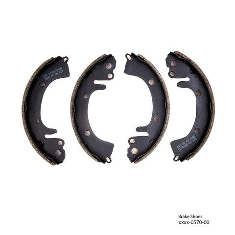 Drum Brake Shoe Set Dynamic Friction 1901-0570-00