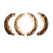 Drum Brake Shoe Set Dynamic Friction 1901-0572-00