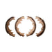 Drum Brake Shoe Set Dynamic Friction 1901-0590-00