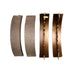 Drum Brake Shoe Set Dynamic Friction 1901-0618-00