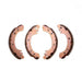 Drum Brake Shoe Set Dynamic Friction 1901-0637-00