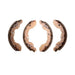 Drum Brake Shoe Set Dynamic Friction 1901-0641-00
