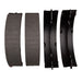 Drum Brake Shoe Set Dynamic Friction 1901-0666-10