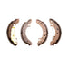 Drum Brake Shoe Set Dynamic Friction 1901-0716-10